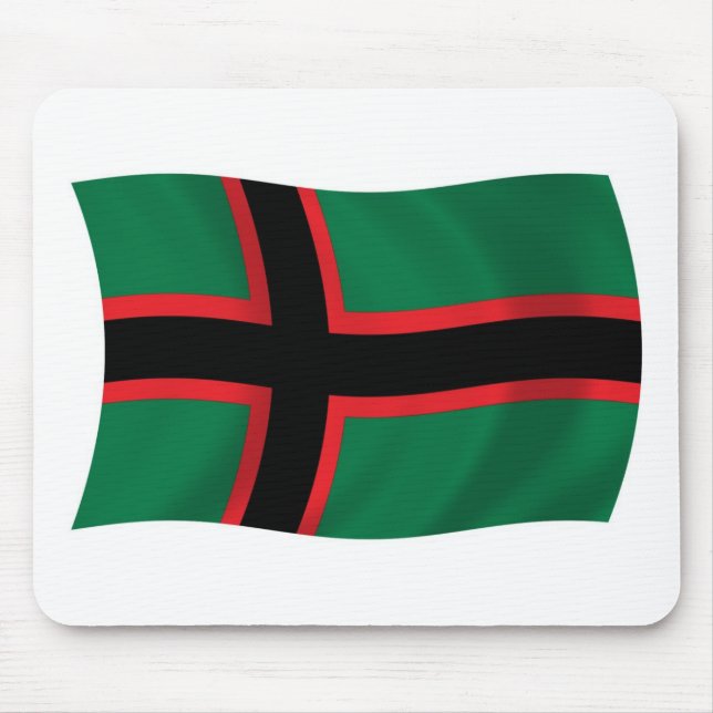 Karelians Flagga Mousepad Musmatta (Framsidan)