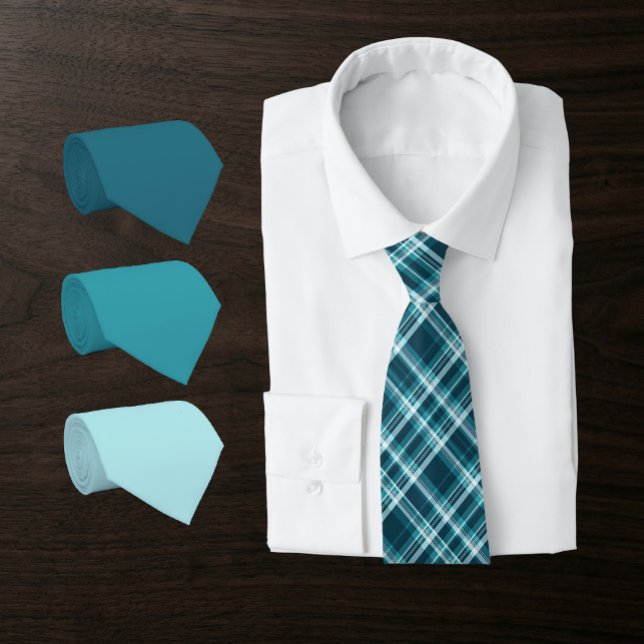 Karell i Petroleum Blå-Teal, Ocean Teal, Aqua... Slips (Skapare uppladdad)