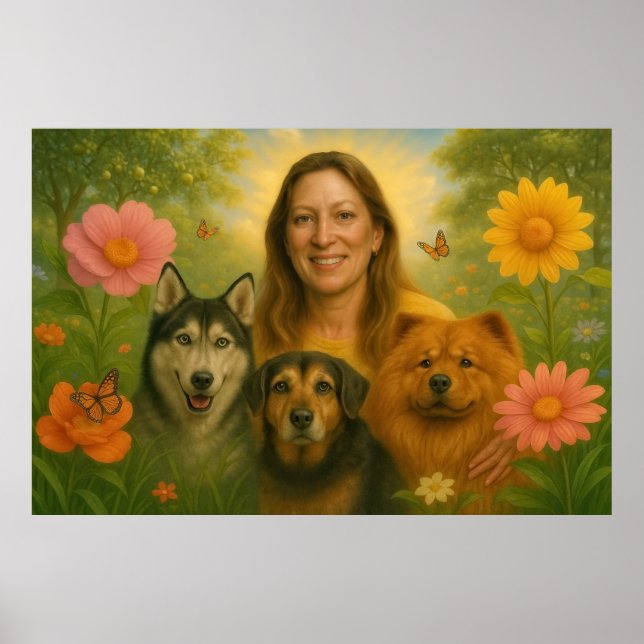 Karen Ann Baker-Taylor Hyllning Poster (Framsidan)