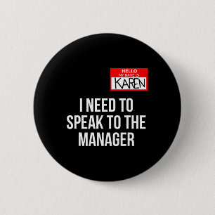 Karen Costume Halloween kan jag tala till Manage Knapp