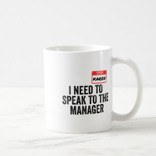 Karen Halloween Costume Funny Par Matching Laz Kaffemugg