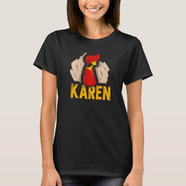 Karen Lugn Down Karens T Shirt (Framsida)