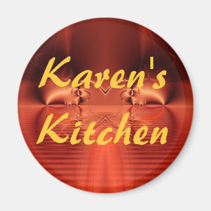 Karen's Kitchen Magnet