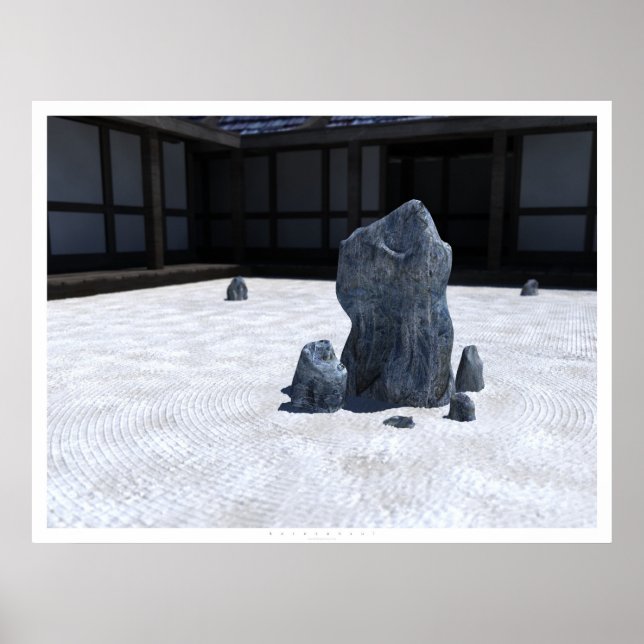 Karesansui Poster (Framsidan)