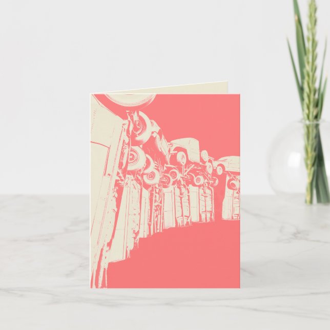 Karhenge in alliance nebraska helgkort (Framsida)