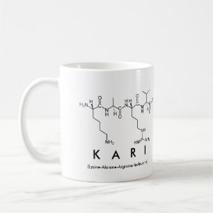 Kari peptide namn mugg