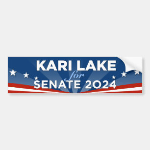 Kari Sjö Senate 2024 Bildekal