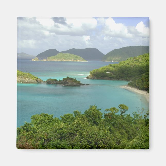 Karibien, Amerikanska Jungfruöarna, St. John, Trun Magnet (Framsidan)