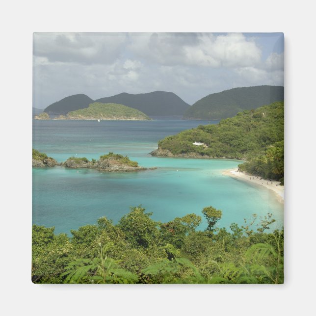 Karibien, Amerikanska Jungfruöarna, St. John, Trun Magnet (Framsidan)
