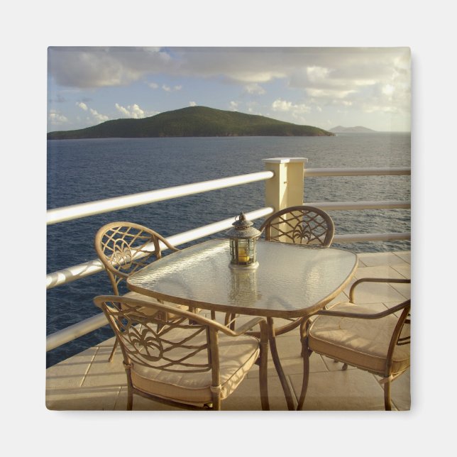 Karibien, Amerikanska Jungfruöarna, St. Thomas. Ut Magnet (Framsidan)