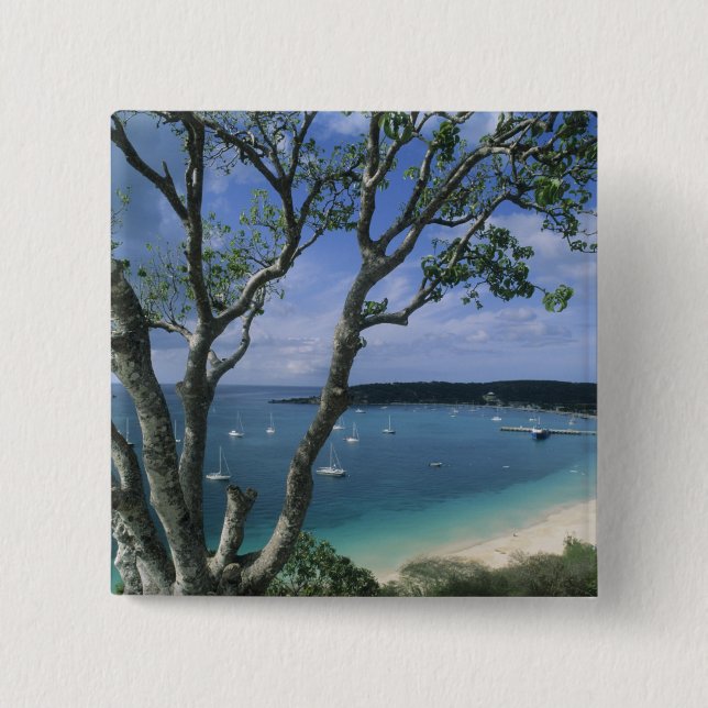 Karibien, Anguilla-ön, Road Bay Harbour. Knapp (Framsida)