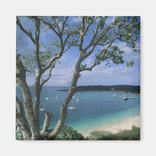 Karibien, Anguilla-ön, Road Bay Harbour. Magnet