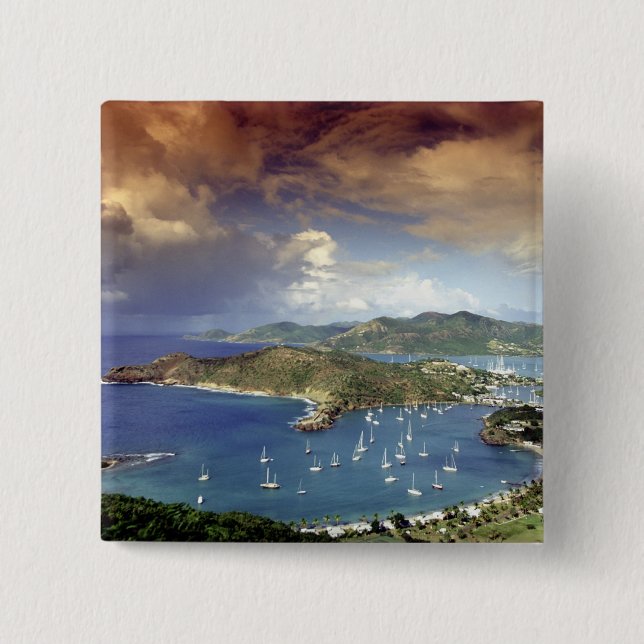 Karibien, Antigua. Knapp (Framsida)