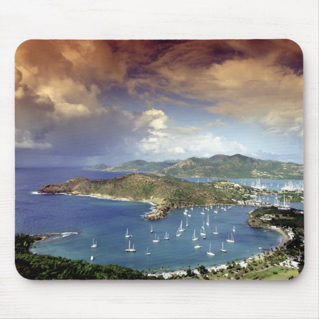 Karibien, Antigua. Musmatta (Framsidan)