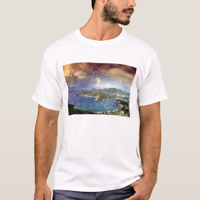 Karibien, Antigua. T Shirt (Framsida)