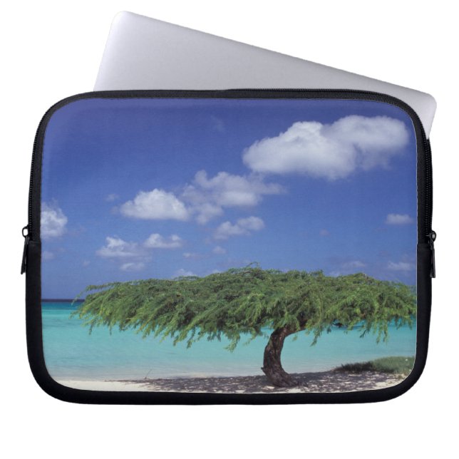 Karibien, Aruba. Eagle Beach Laptop Fodral (Framsidan)