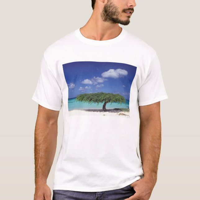 Karibien, Aruba. Eagle Beach Tee (Framsida)