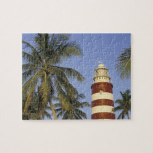 Karibien, Bahamas, Abaco, Elbow Cay. Hopetown Pussel
