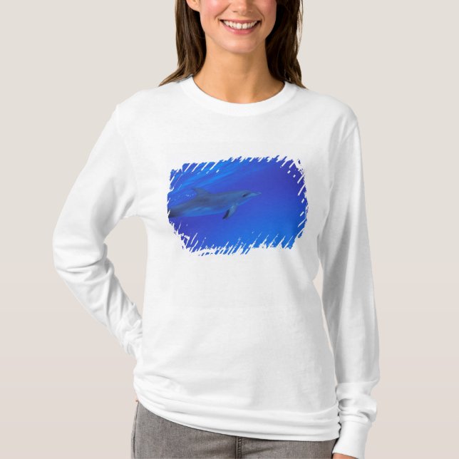 Karibien, Bahamas Fläckig delfin T-shirt (Framsida)