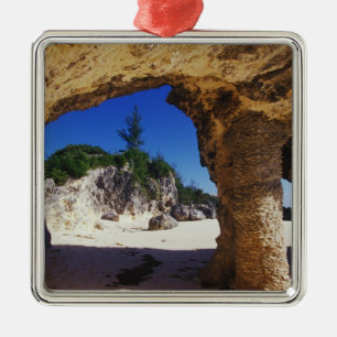 Karibien, Bermuda, Tucker's Town. Naturlig Julgransprydnad Metall