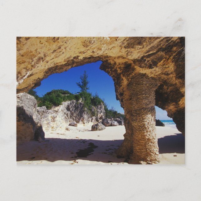 Karibien, Bermuda, Tucker's Town. Naturlig Vykort (Framsida)
