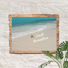 Karibien Breathe Poster