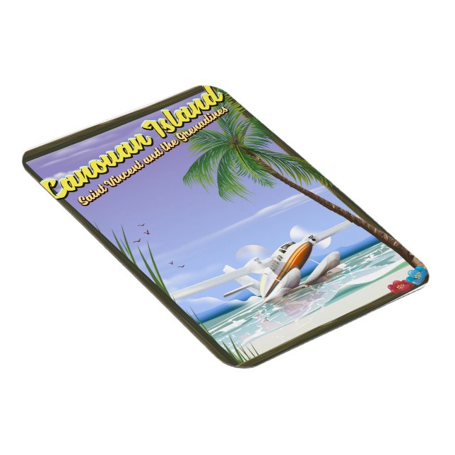 Karibien, Canouan-öarnas paradisaffisch. Magnet (Högersidan)