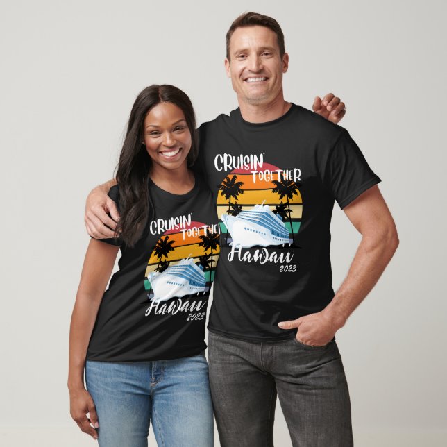 Karibien Cruise 2023 Family Friends Group Travel T Shirt (Unisex)