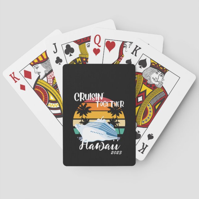 Karibien Cruise 2025Family Friends Group Travel Casinokort (Baksidan)