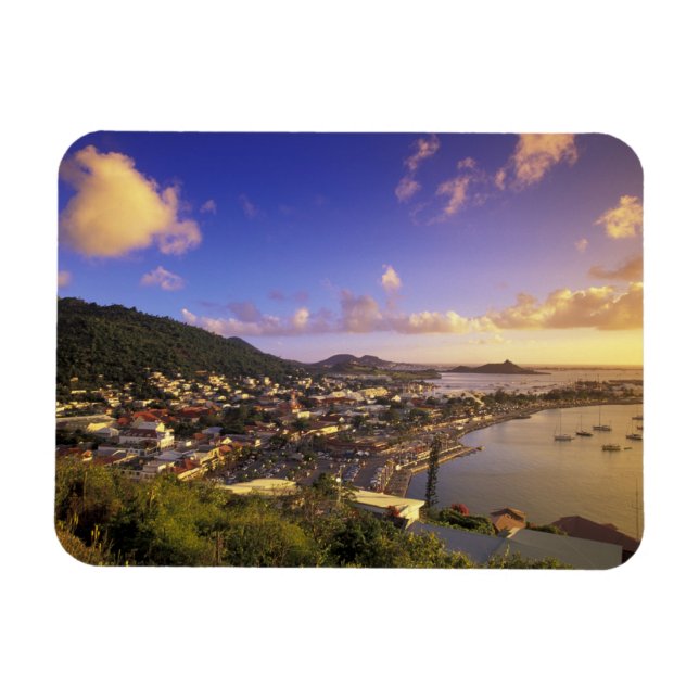 Karibien, Franska Västindien, St. Martin. Magnet (Horisontell)
