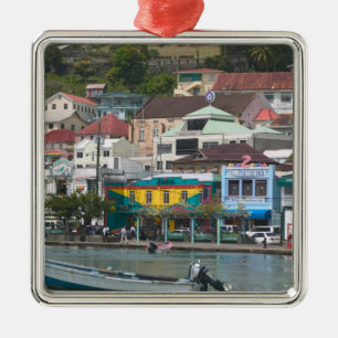 Karibien, GRENADA, St. George's, St. George's Julgransprydnad Metall