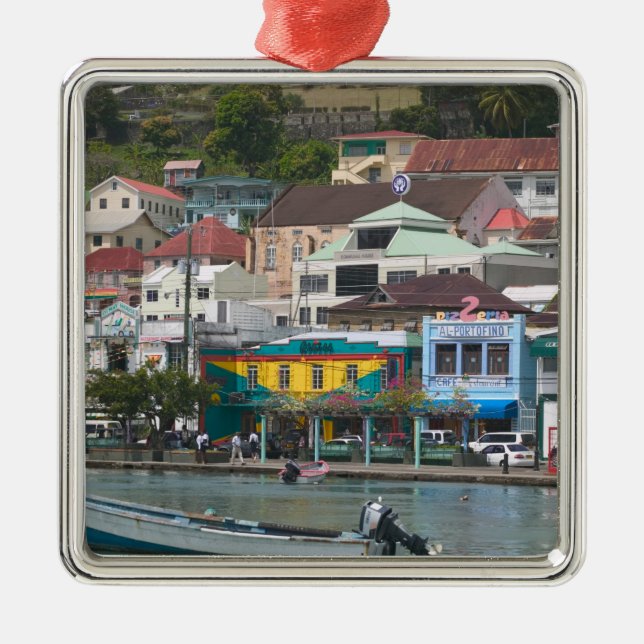 Karibien, GRENADA, St. George's, St. George's Julgransprydnad Metall (Framsidan)