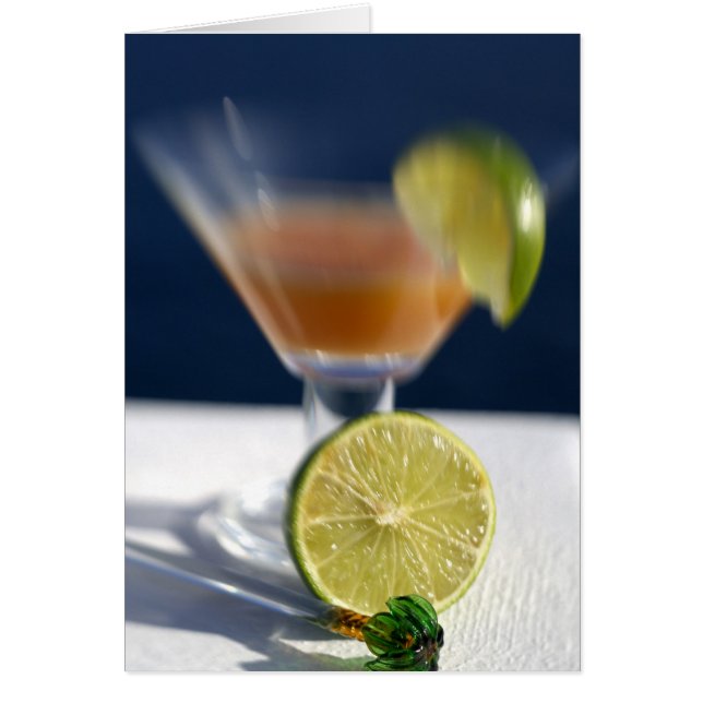 Karibien, Jungfruöarna Tropikrom slår, Hälsningskort (Framsidan)