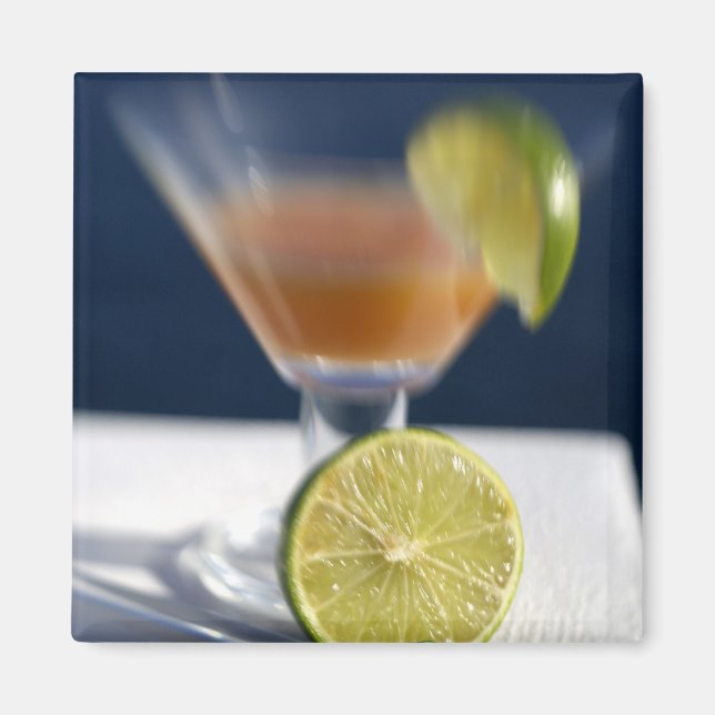 Karibien, Jungfruöarna. Tropisk rom punsch, Magnet (Framsidan)