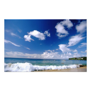 Karibien, mindre Antiller, Väster, 5 Fototryck