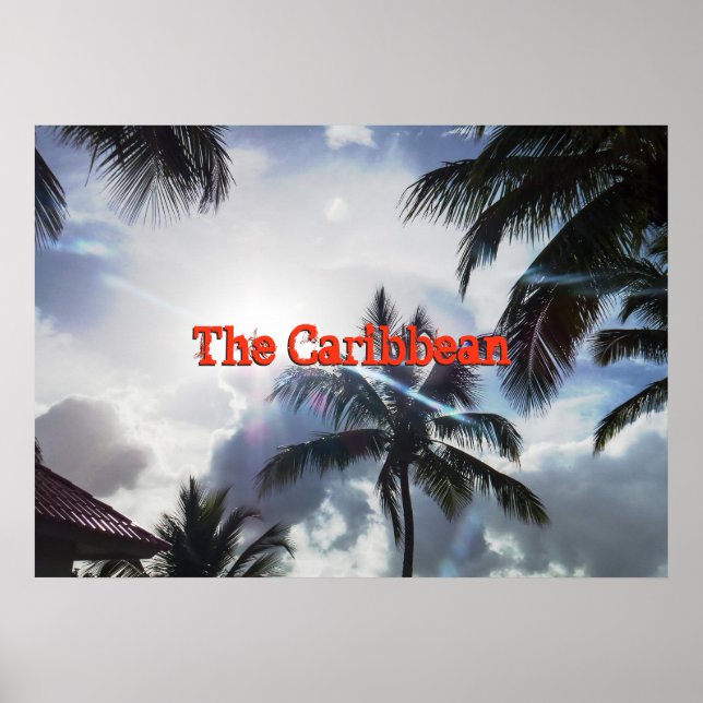 Karibien Poster (Framsidan)