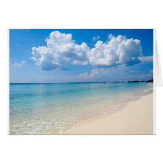 Karibien - Sju Mile Beach - Caymanöarna Hälsningskort
