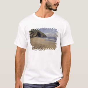 Karibien, St. Kitts. Fotspår på Atlanten Tee Shirt