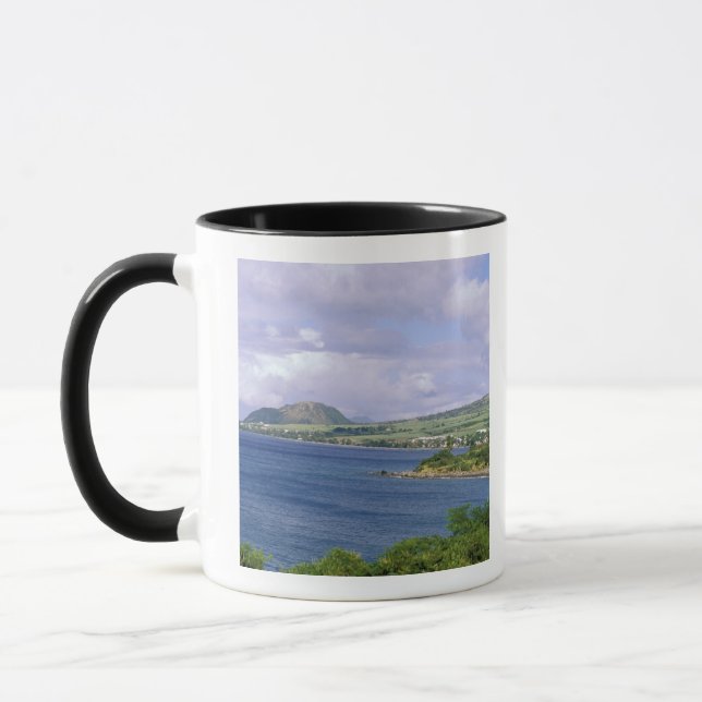 Karibien, St. Kitts, Roseau. Kust. Mugg (Vänster)