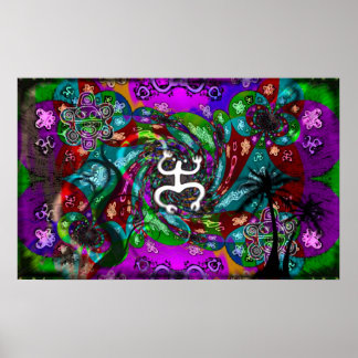 Karibien Taino Poster