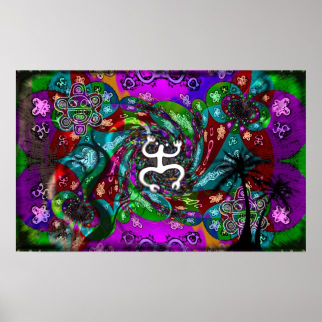 Karibien Taino Poster (Framsidan)