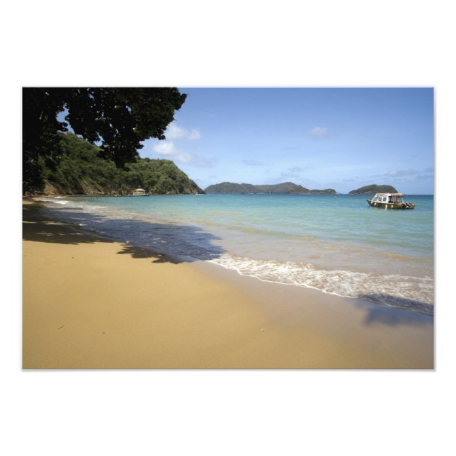 Karibien - Tobago - Strand längs Atlanten Fototryck (Framsidan)