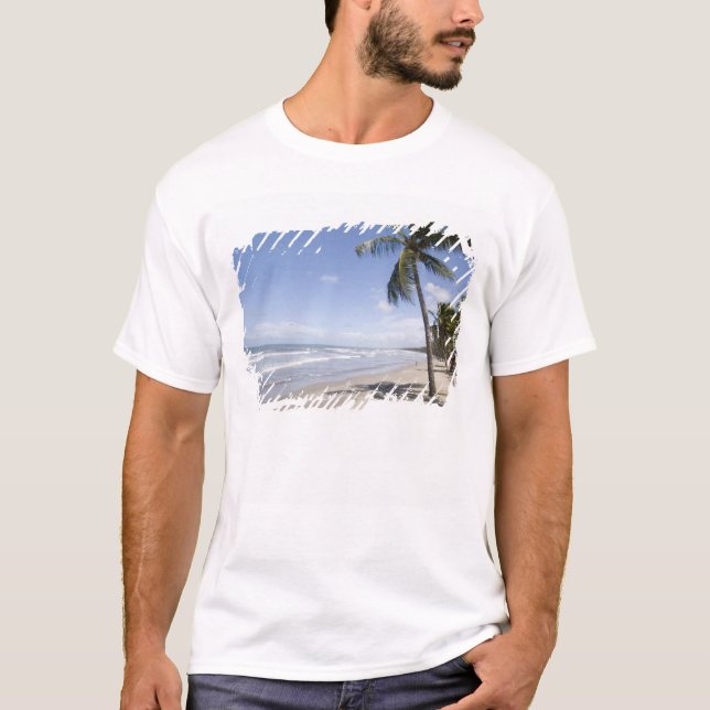 Karibien - Trinidad - Manzanilla Beach den 2 T-shirt (Framsida)