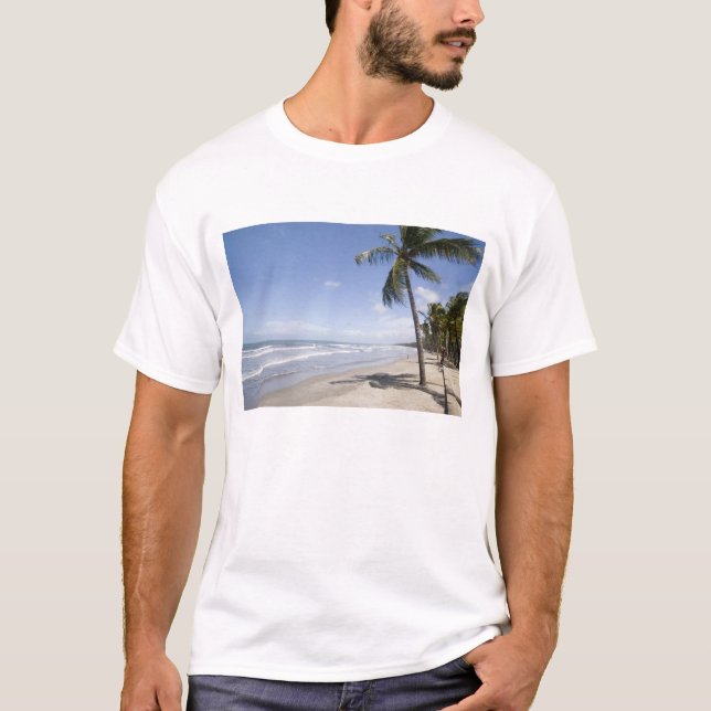 Karibien - Trinidad - Manzanilla Beach den 2 T Shirt (Framsida)