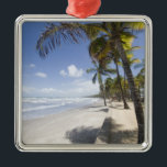 Karibien - Trinidad - Manzanilla Beach på Julgransprydnad Metall<br><div class="desc">Karibien - Trinidad - Manzanilla Beach på östra (Atlanten) sidan av Trinidad � Diane Johnson / SuperStock.com</div>