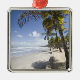 Karibien - Trinidad - Manzanilla Beach på Julgransprydnad Metall