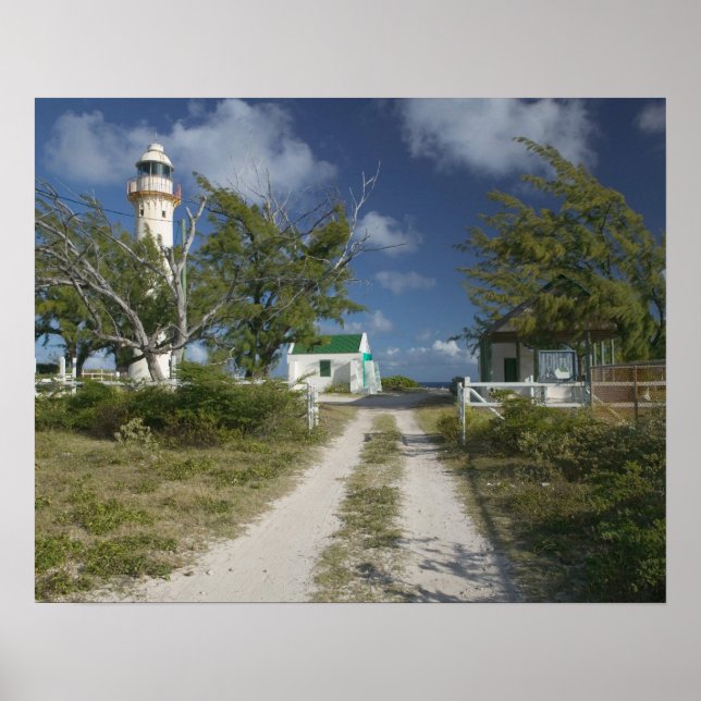 Karibien, TURKS & CAICOS, Grand Turk Island, 3 Poster (Framsidan)