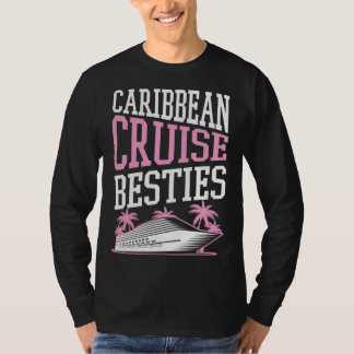 Karibienkryssning Bästa vänner Matchande kryssning T Shirt