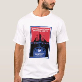 Karibisk-amerikanska kulturarvsmånaden t shirt