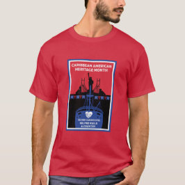 Karibisk-amerikanska kulturarvsmånaden t shirt